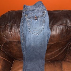 True religion size 31 straight jeans